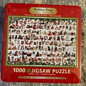 Puzzle - Holiday Dogs
